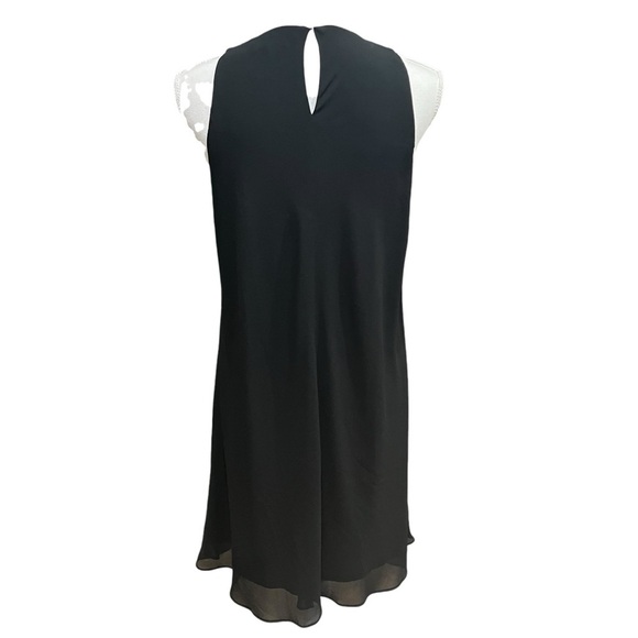 Lauren Ralph Lauren Black Sleeveless Jersey Trapeze Swing Lined‎ Dress -Size 8 - Picture 3 of 15